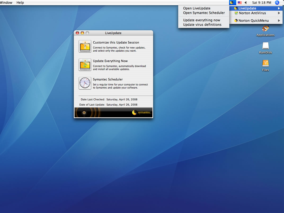 norton antivirus setup for mac